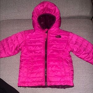 The North Face Kids Pink Puffer Jacket